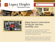 Tablet Screenshot of legacyheights.org